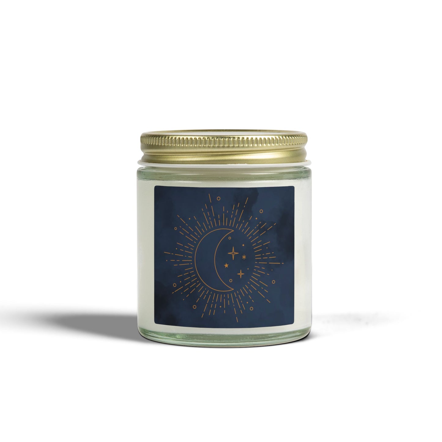 Cosmic Comforts Scented Candles, Coconut Apricot Wax (4oz, 9oz)