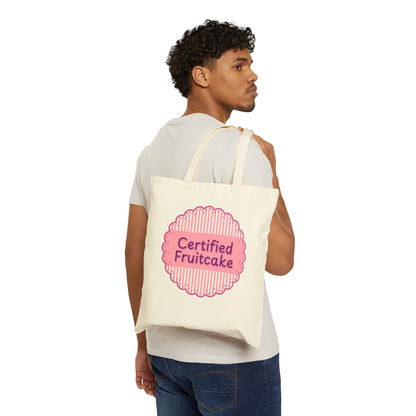Certified Fruitcake Pride Canvas Tote