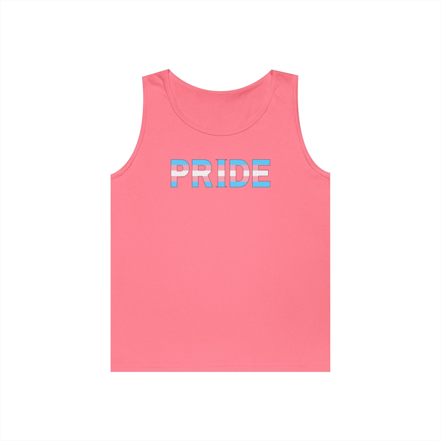 Trans PRIDE Unisex Heavy Cotton Tank Top
