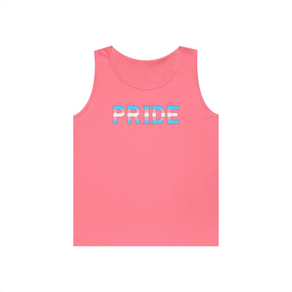 Trans PRIDE Unisex Heavy Cotton Tank Top
