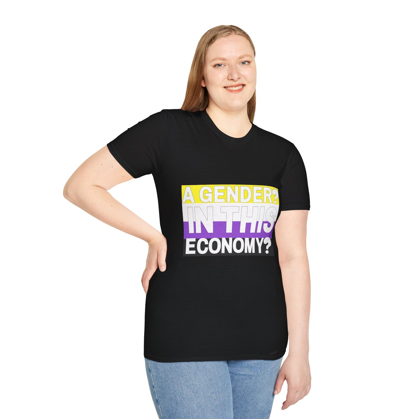 A Gender In This Economy Pride Unisex Softstyle T-Shirt