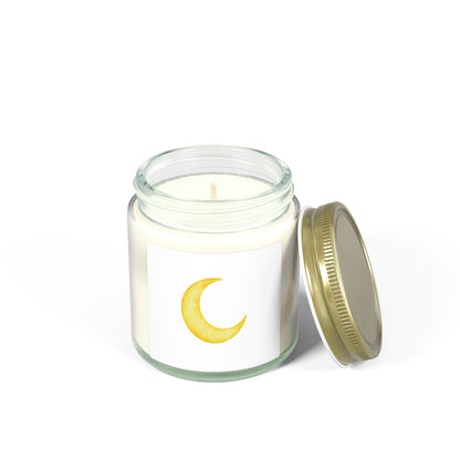 Cosmic Comforts Scented Candles, Coconut Apricot Wax (4oz, 9oz)
