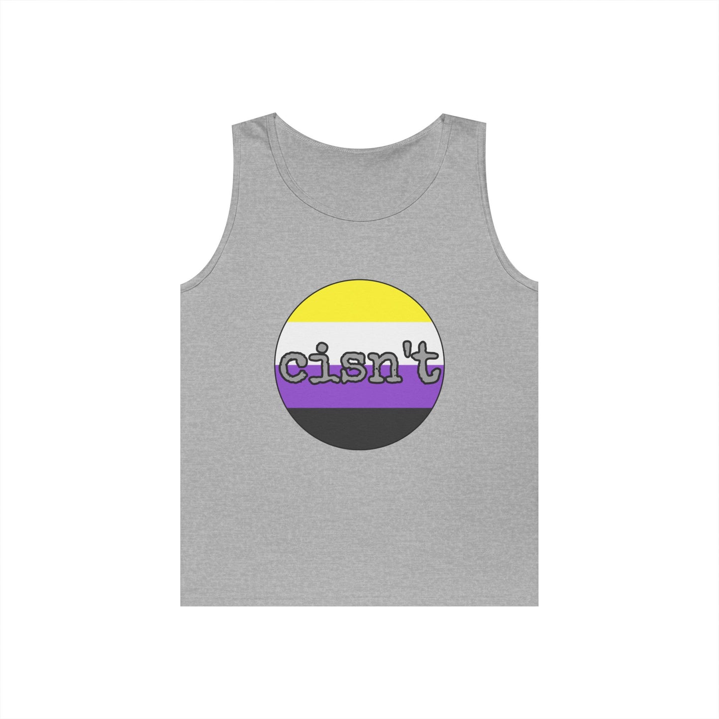 Cisn't Unisex Heavy Cotton Tank Top