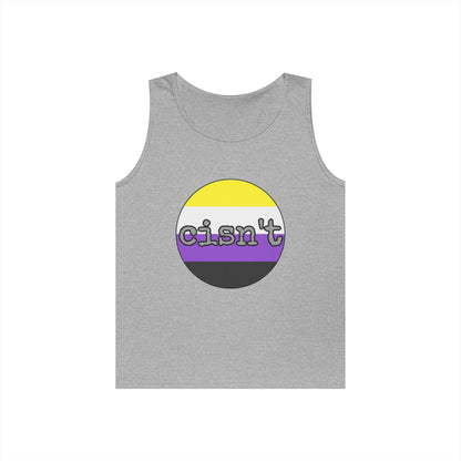 Cisn't Unisex Heavy Cotton Tank Top