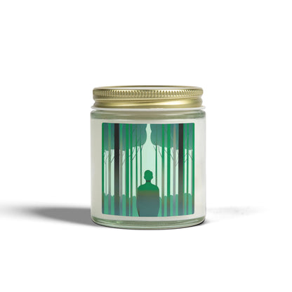 Forest of Mindfulness Scented Candles, Coconut Apricot Wax (4oz, 9oz)