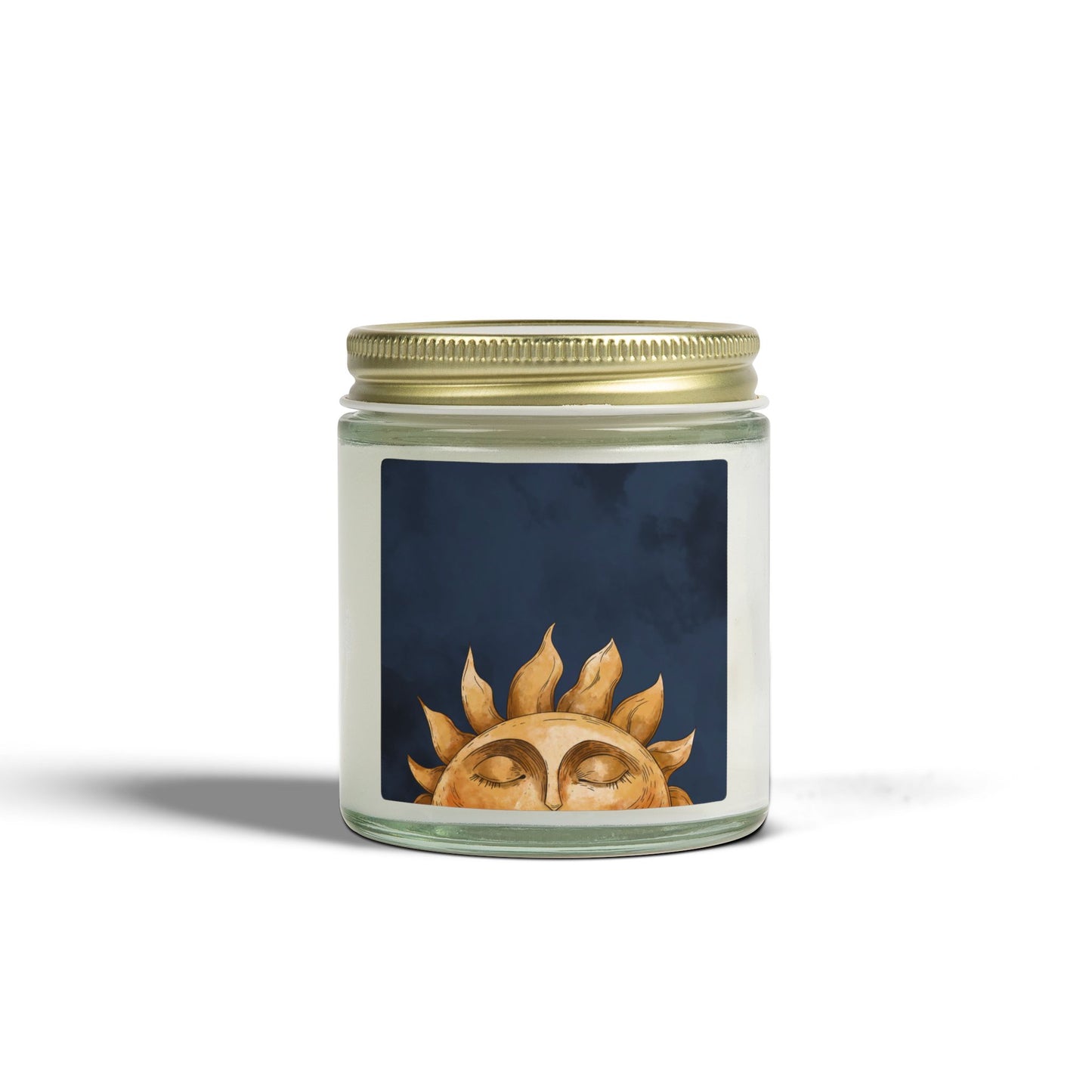 Cosmic Comforts Scented Candles, Coconut Apricot Wax (4oz, 9oz)