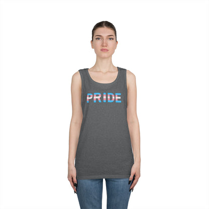 Trans PRIDE Unisex Heavy Cotton Tank Top