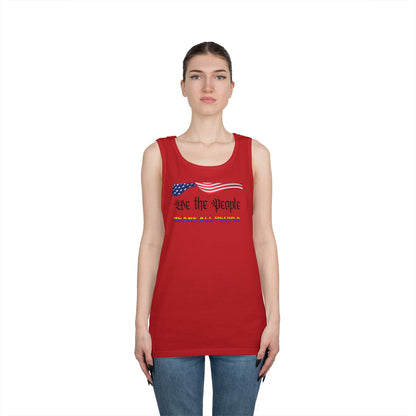 We the People Means All People Unisex Heavy Cotton Tank Top