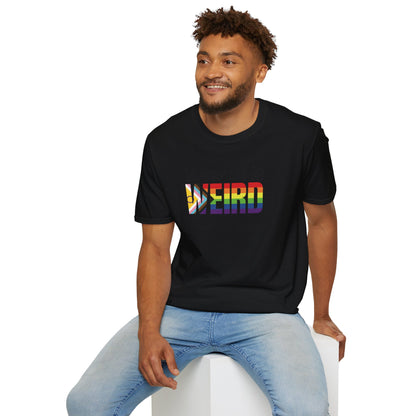 Queer As In Weird Unisex Softstyle T-Shirt