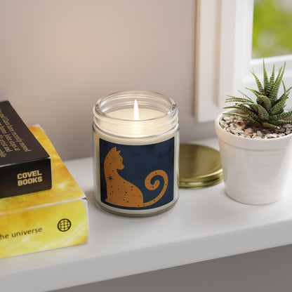 Cosmic Comforts Scented Candles, Coconut Apricot Wax (4oz, 9oz)