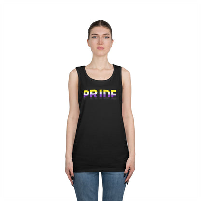 Nonbinary PRIDE Unisex Heavy Cotton Tank Top