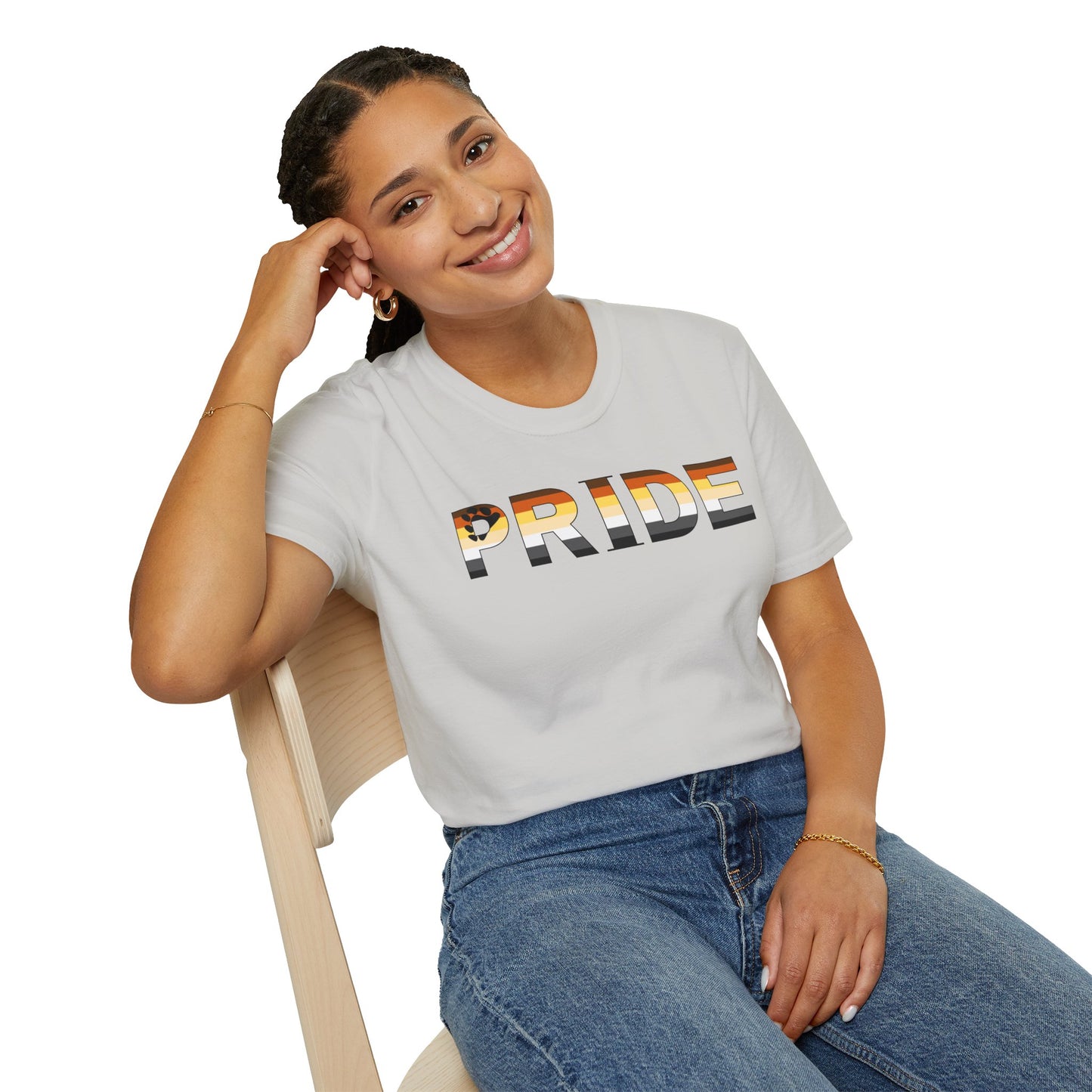 Bear PRIDE Unisex Softstyle T-Shirt