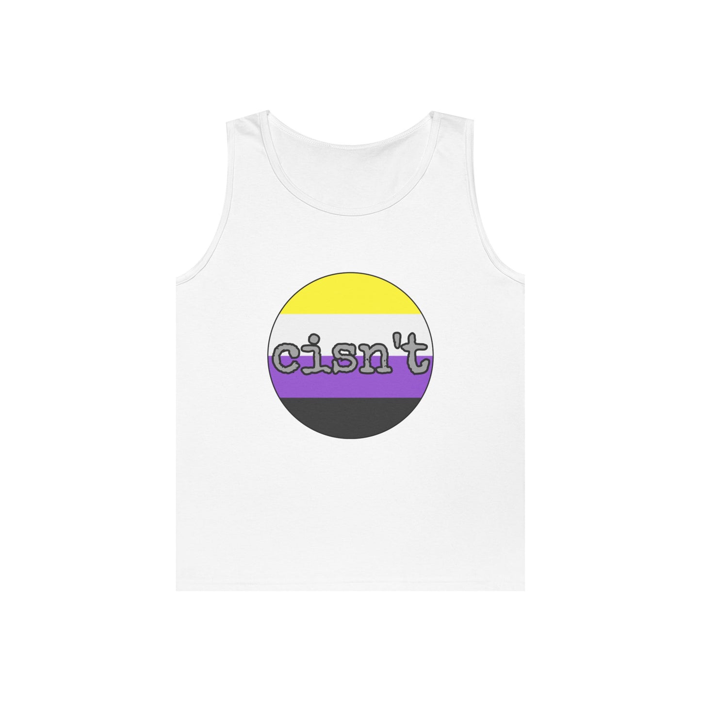 Cisn't Unisex Heavy Cotton Tank Top