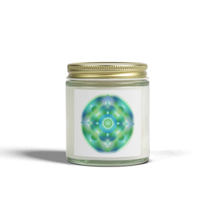 Dreamy Mandala Scented Candles, Coconut Apricot Wax (4oz, 9oz)