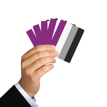 Asexual Pride Flag Playing Cards