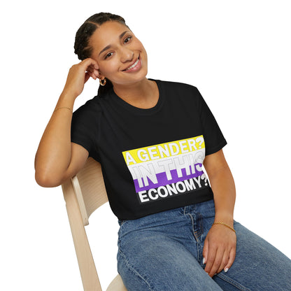 A Gender In This Economy Pride Unisex Softstyle T-Shirt