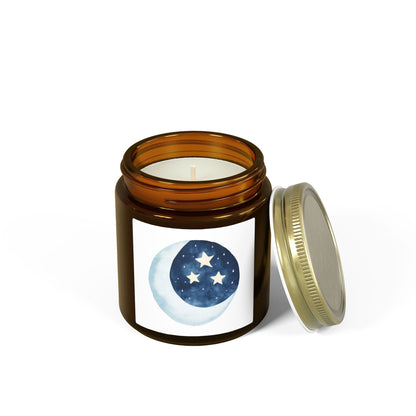 Cosmic Comforts Scented Candles, Coconut Apricot Wax (4oz, 9oz)