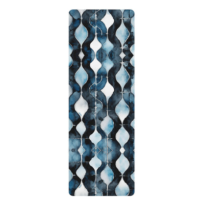 Watercolor Chain Rubber Yoga Mat