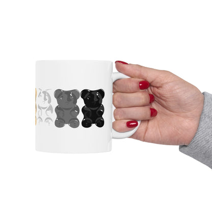 Bear Pride Gummy Bears Coffee Mug (11oz/15oz)