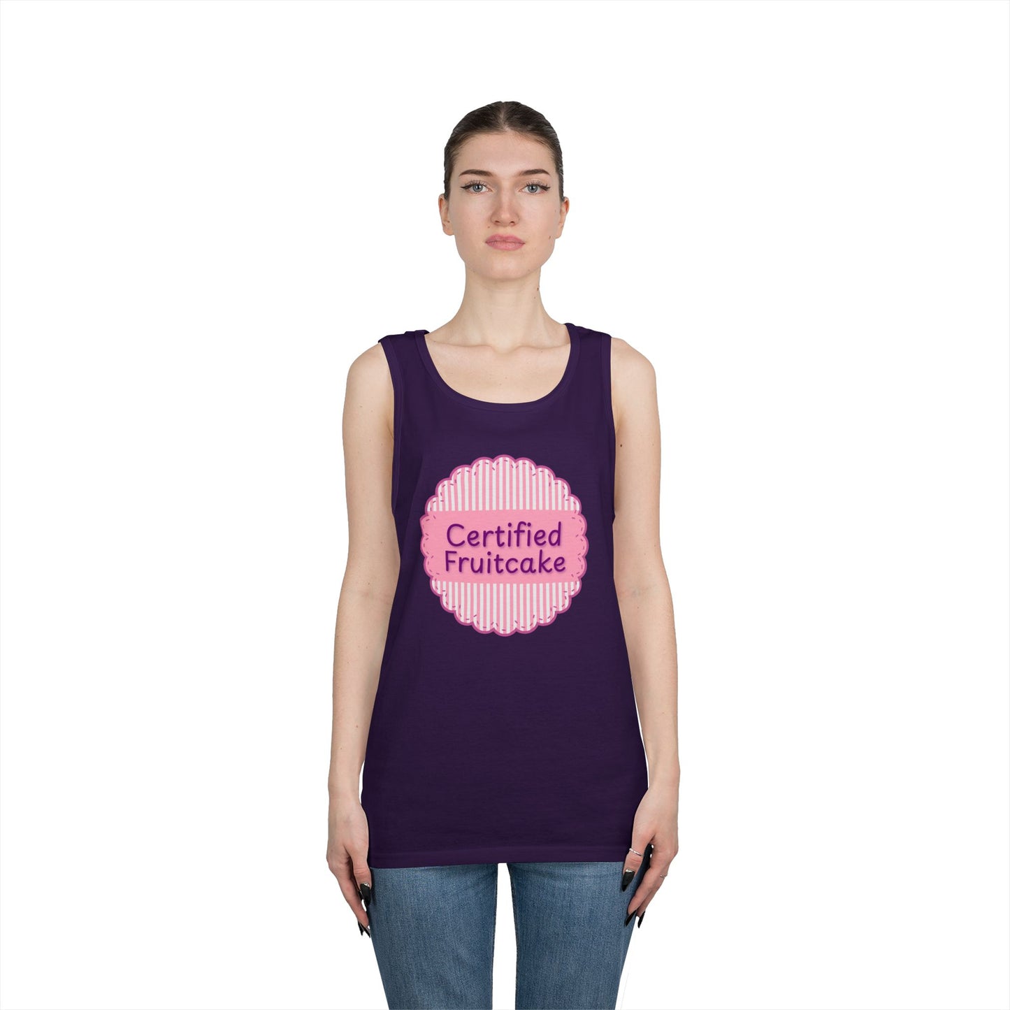 Certified Fruitcake Unisex Heavy Cotton Tank Top