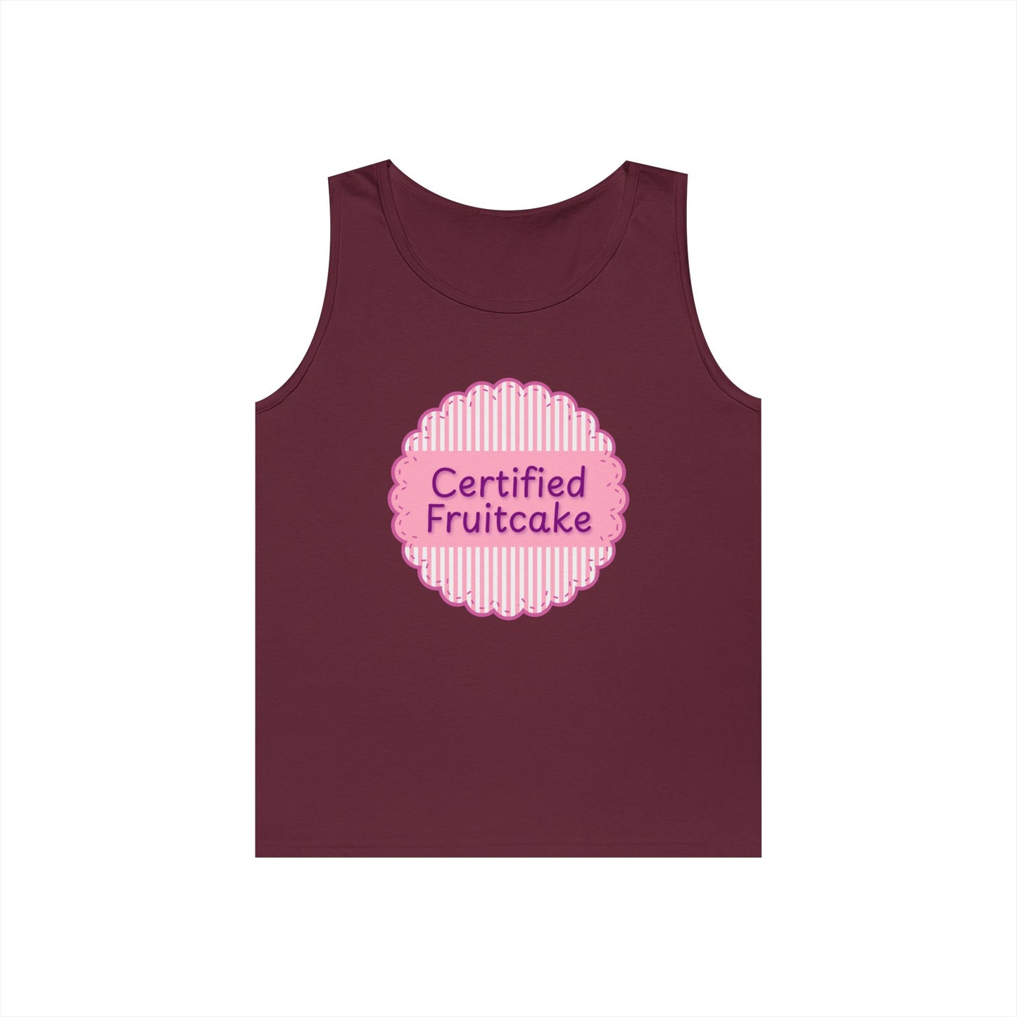 Certified Fruitcake Unisex Heavy Cotton Tank Top