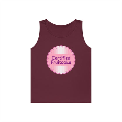 Certified Fruitcake Unisex Heavy Cotton Tank Top
