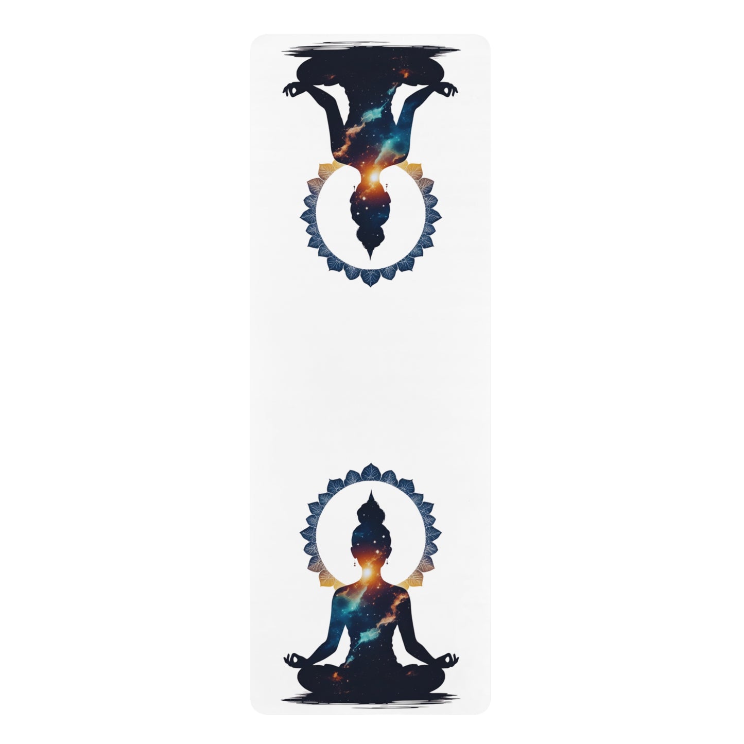The Universe Within Rubber Yoga Mat