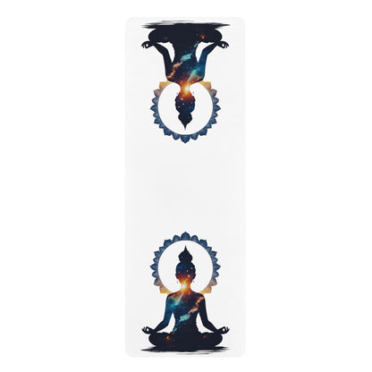 The Universe Within Rubber Yoga Mat