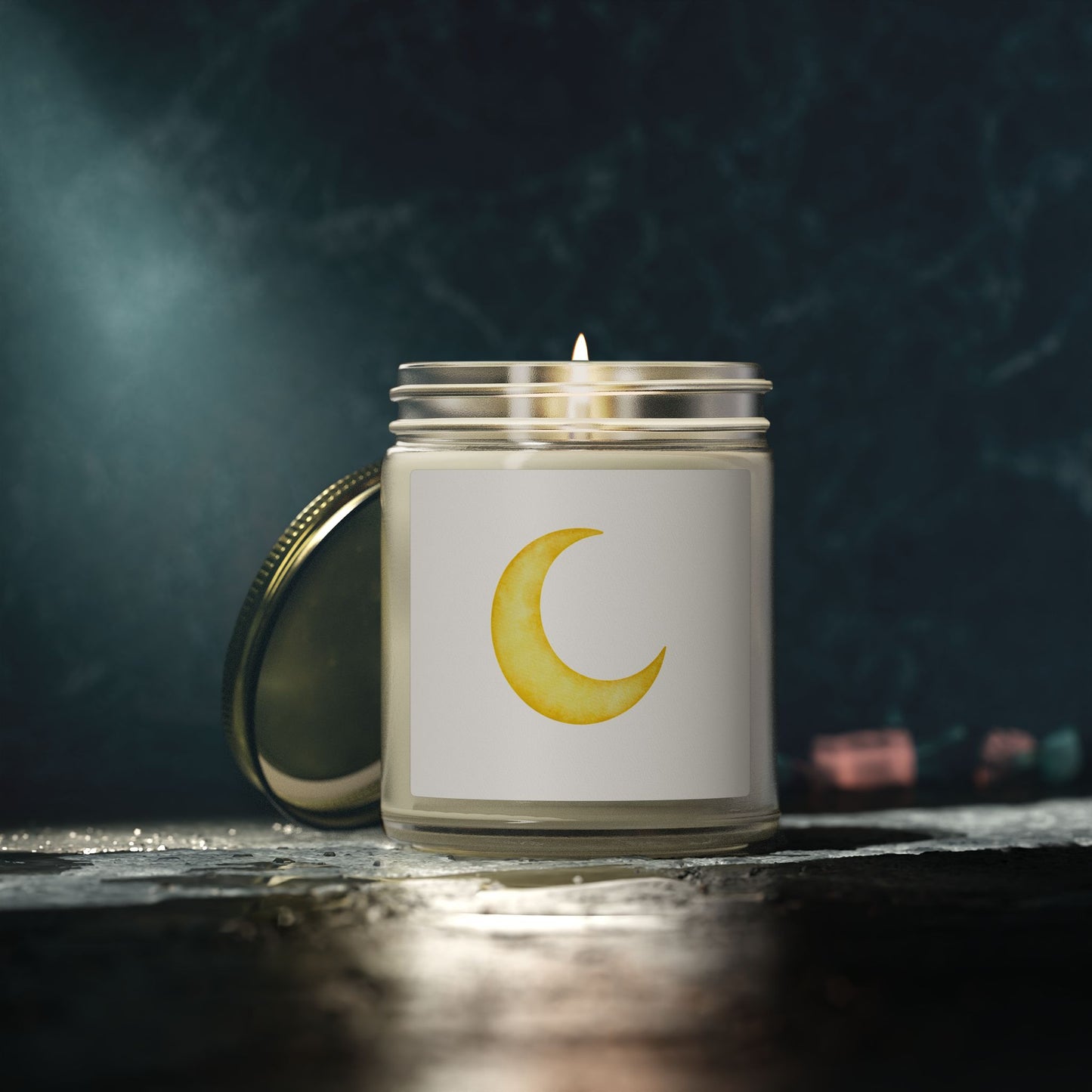 Cosmic Comforts Scented Candles, Coconut Apricot Wax (4oz, 9oz)