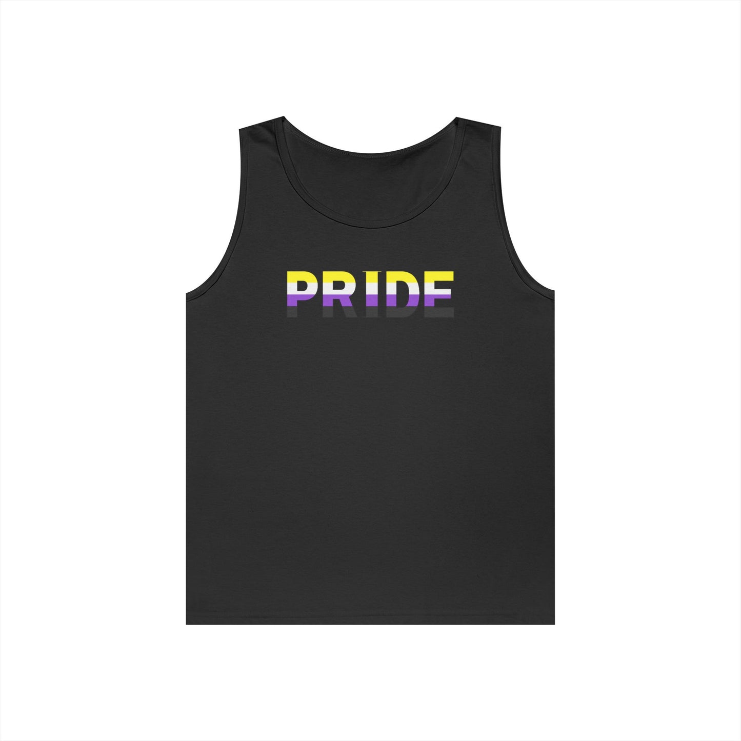 Nonbinary PRIDE Unisex Heavy Cotton Tank Top