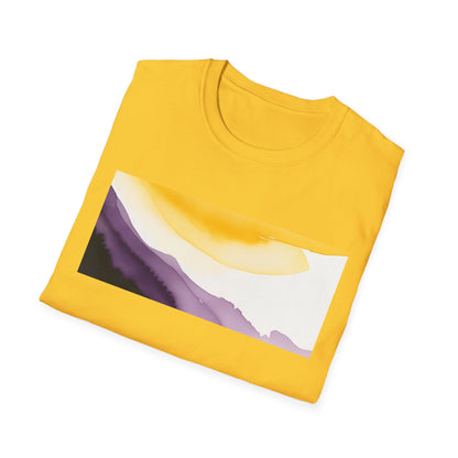 Nonbinary Pride Watercolor Unisex Softstyle T-Shirt