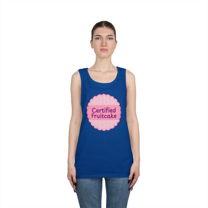 Certified Fruitcake Unisex Heavy Cotton Tank Top