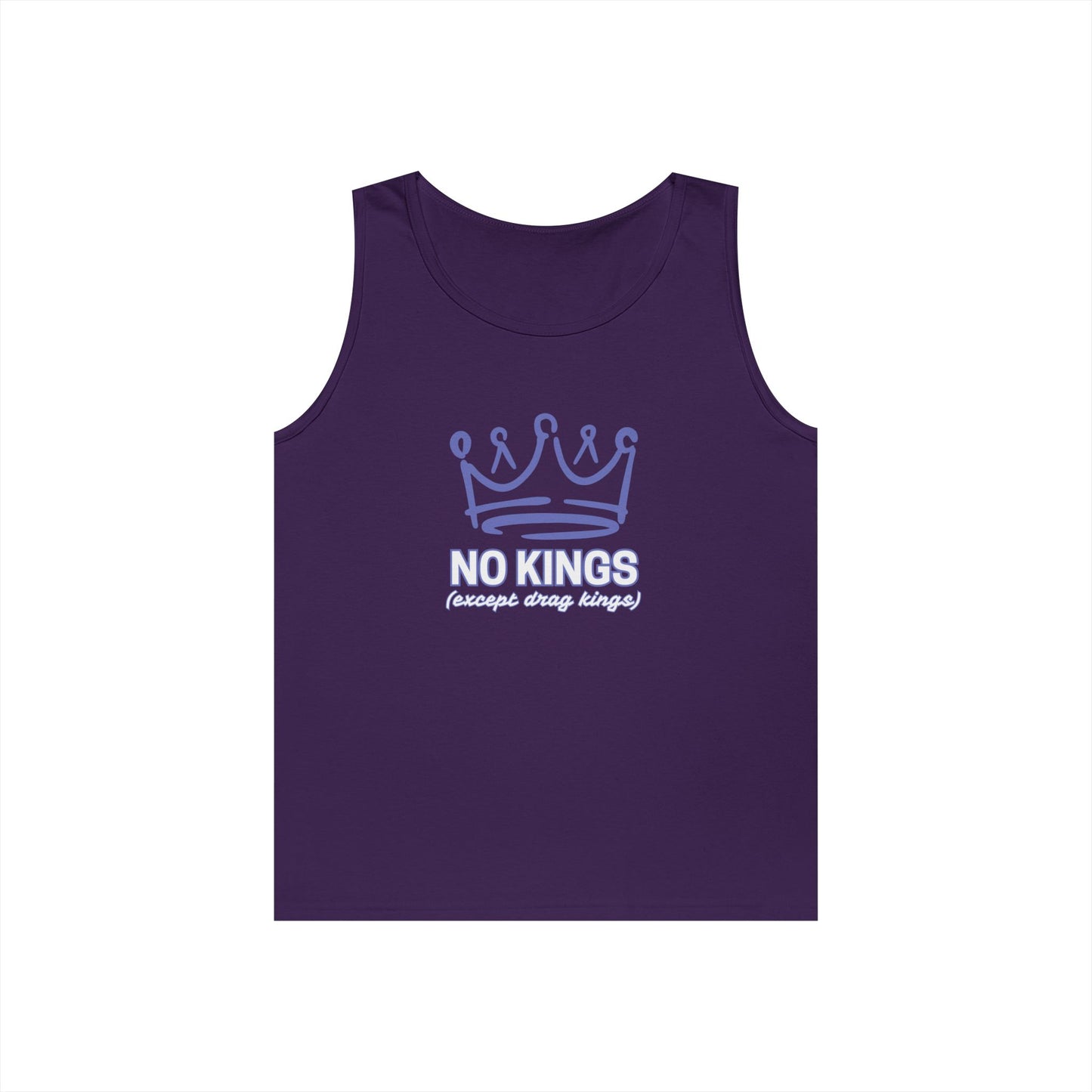 No Kings Except Drag Kings Unisex Heavy Cotton Tank Top