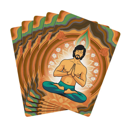 Daisy Meditation Playing Cards
