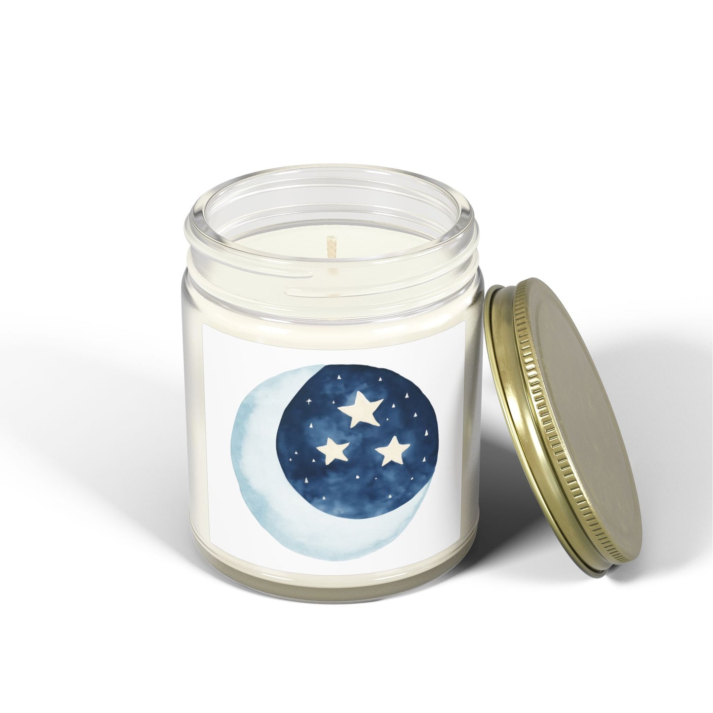 Cosmic Comforts Scented Candles, Coconut Apricot Wax (4oz, 9oz)