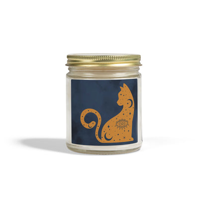 Cosmic Comforts Scented Candles, Coconut Apricot Wax (4oz, 9oz)
