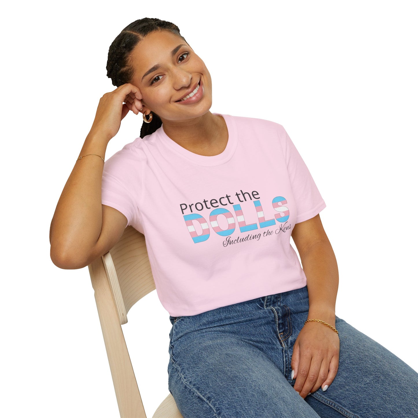 Protect the Dolls Including the Kens Unisex Softstyle T-Shirt