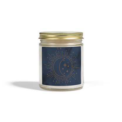 Cosmic Comforts Scented Candles, Coconut Apricot Wax (4oz, 9oz)