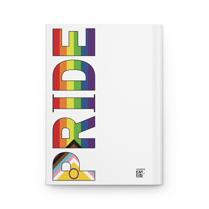 Inclusive Rainbow Pride Hardcover Journal Matte