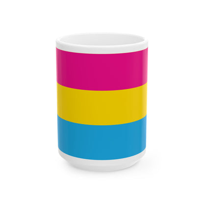 Pansexual Pride Flag Coffee Mug (11oz/15oz)
