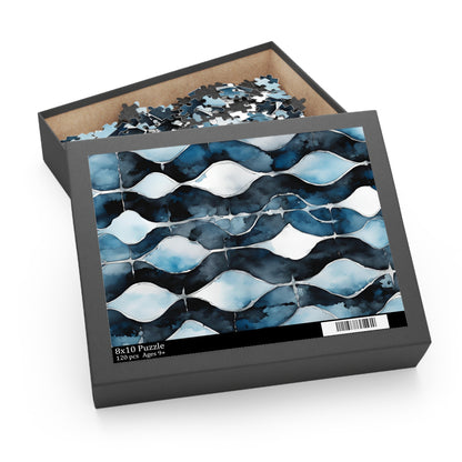Watercolor Chain Puzzle (120, 252, 500-Piece)
