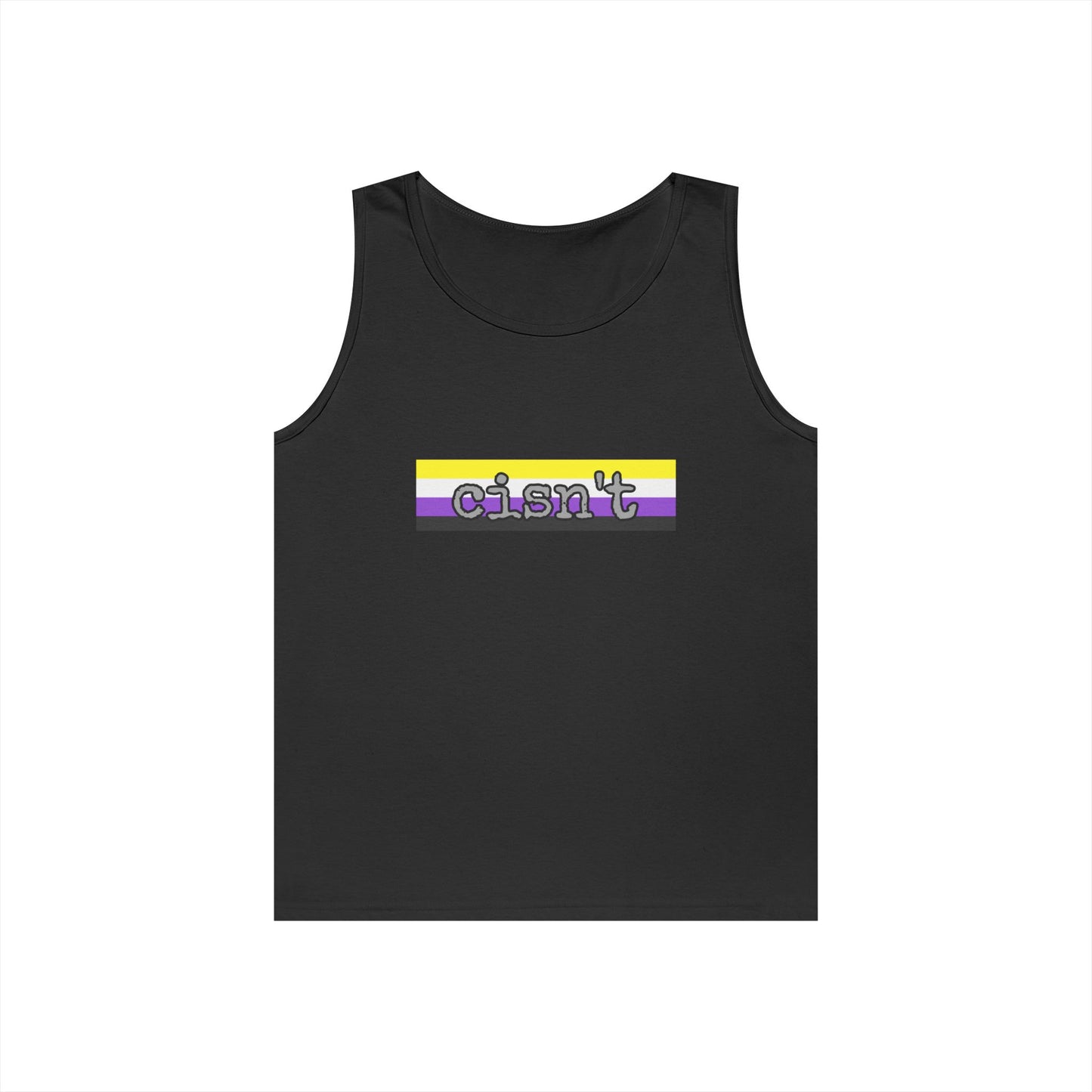 Cisn't Unisex Heavy Cotton Tank Top