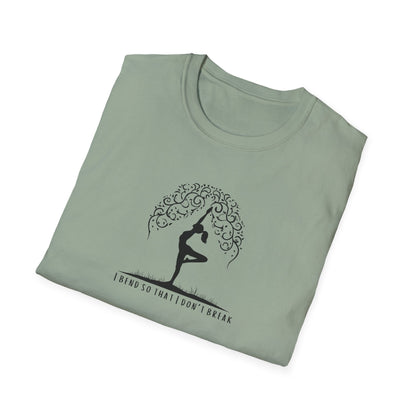 I Bend So That I Don't Break Unisex Softstyle T-Shirt