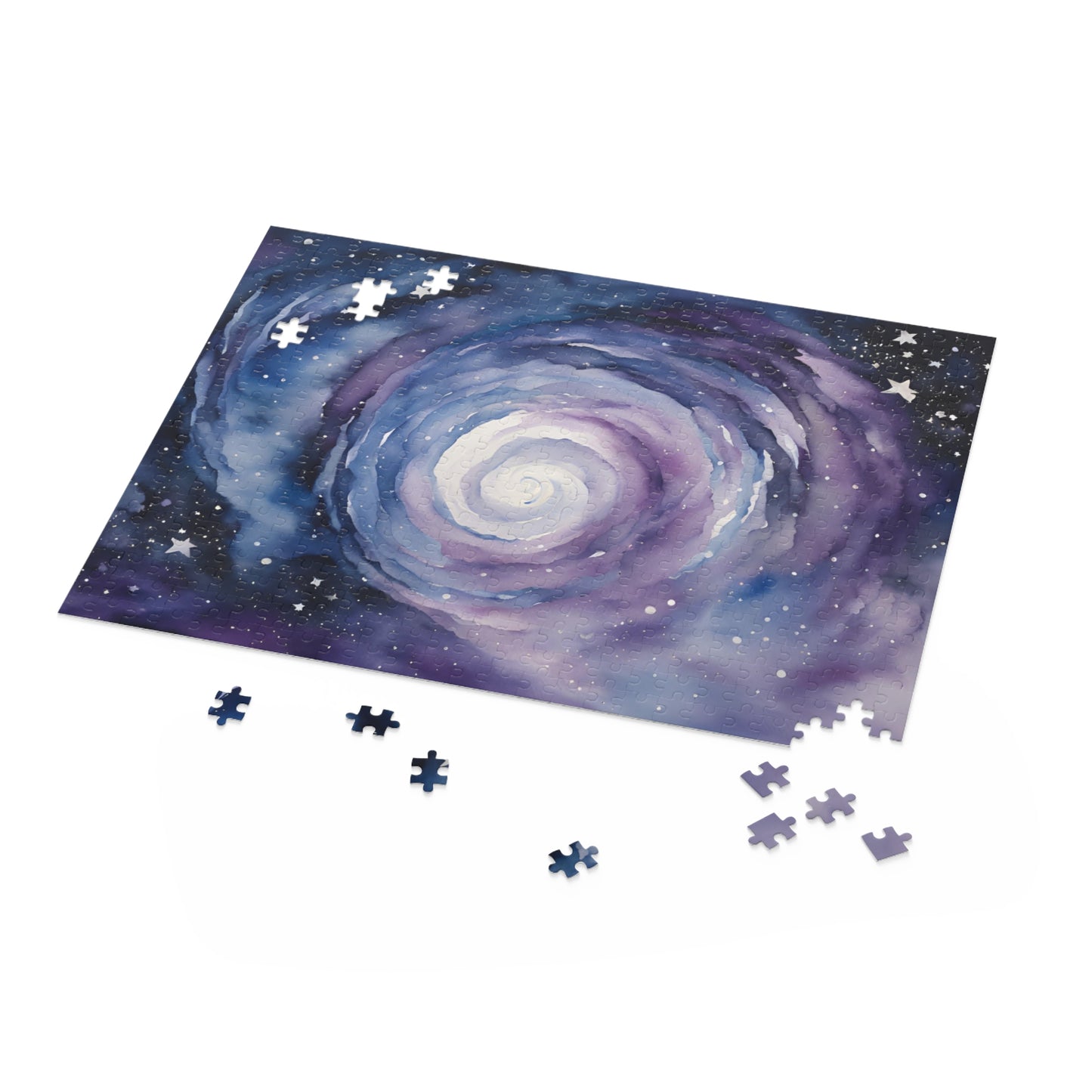 Galaxy Watercolor Puzzle (120, 252, 500-Piece)