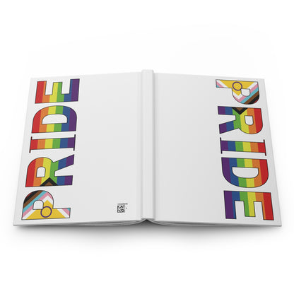 Inclusive Rainbow Pride Hardcover Journal Matte