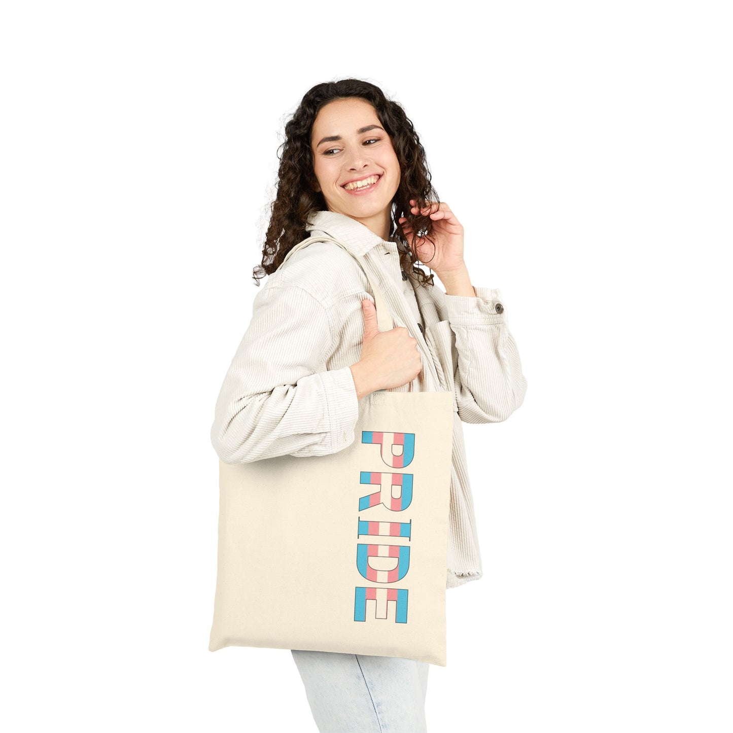 Trans PRIDE Canvas Tote