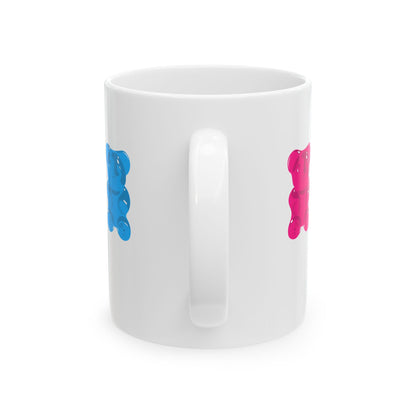 Pansexual Pride Gummy Bears Coffee Mug (11oz/15oz)