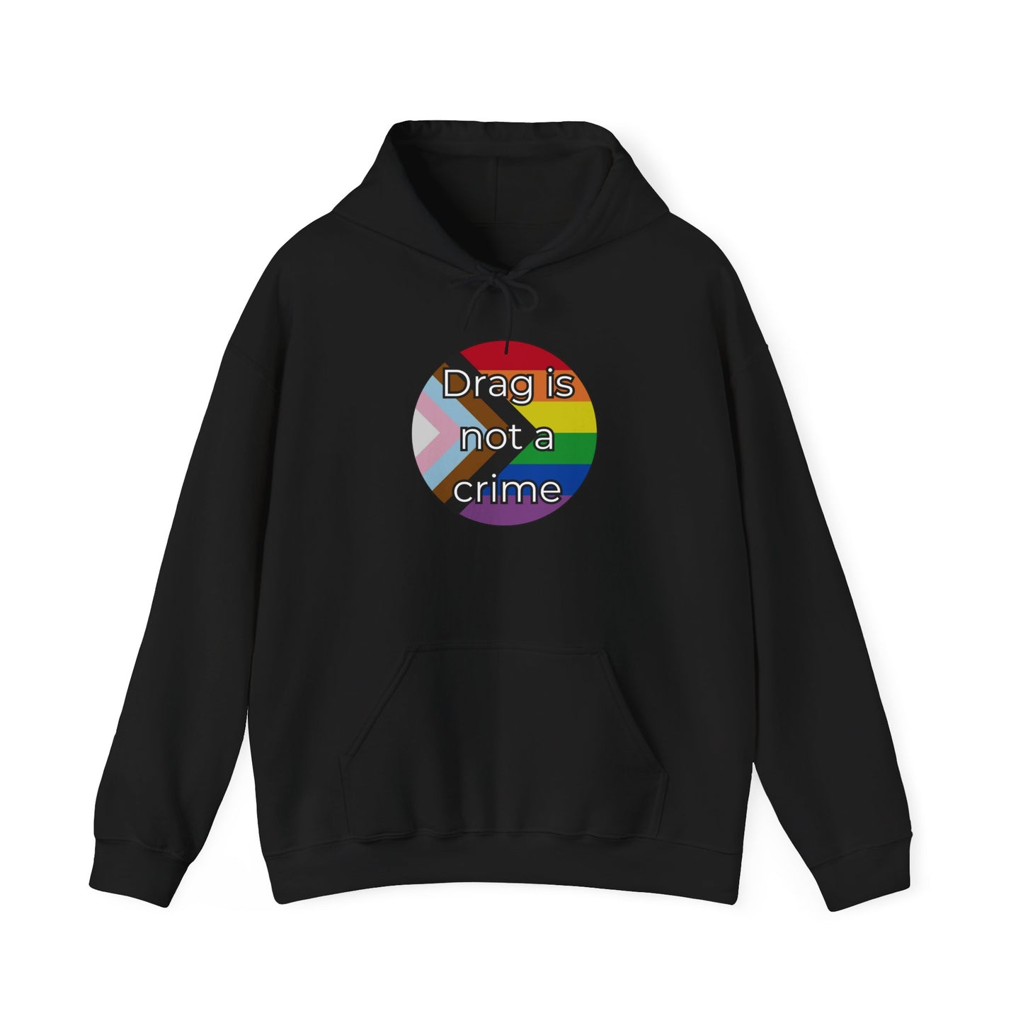 Drag Is Not A Crime Unisex Heavy Blend™ Hooded Sweatshirt
