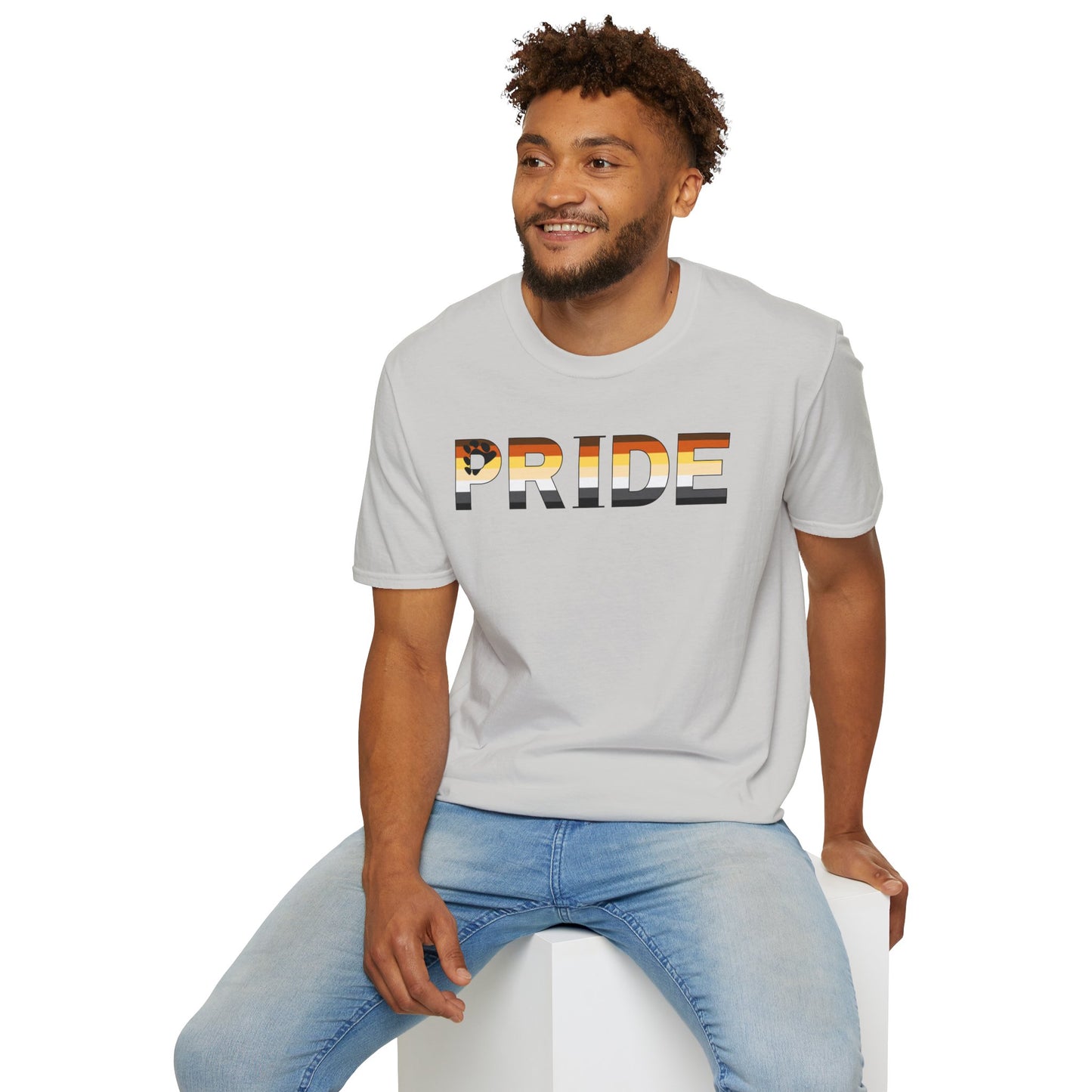 Bear PRIDE Unisex Softstyle T-Shirt
