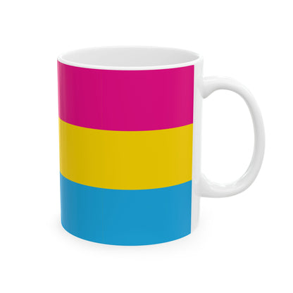 Pansexual Pride Flag Coffee Mug (11oz/15oz)